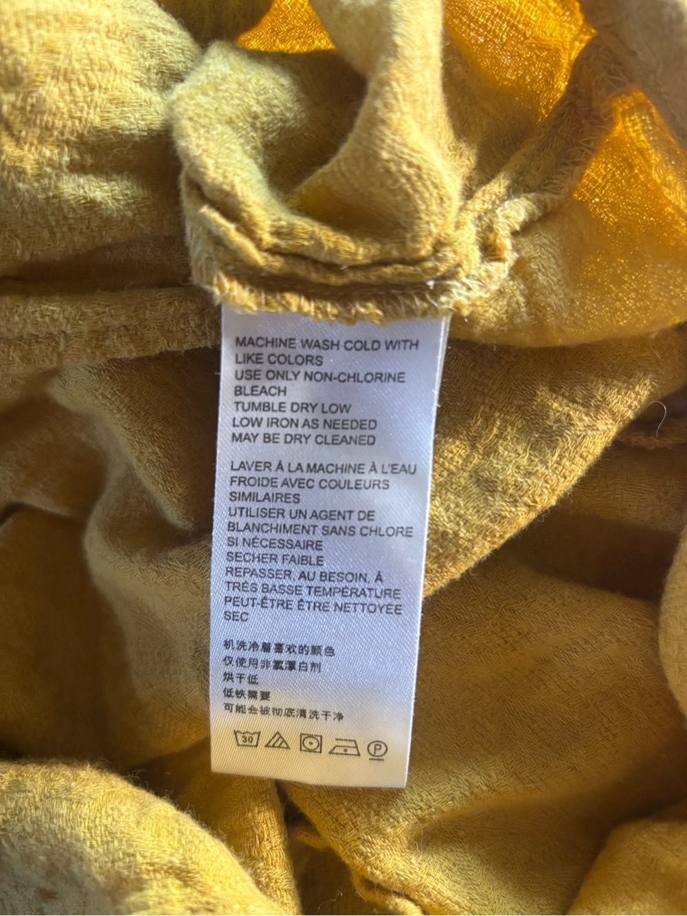 Urban Outfitters Mustard Wrap Midi Dress - Picture 4 of 5